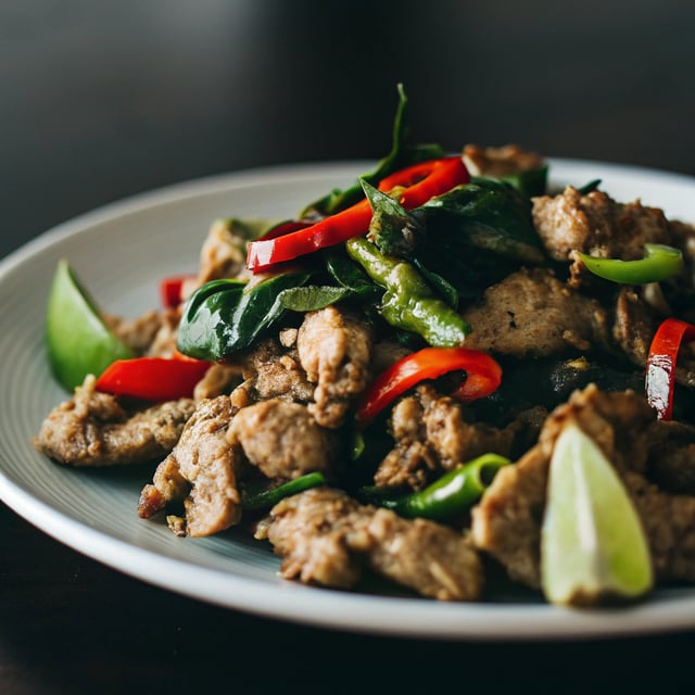 Thai Chilli Basil Chicken