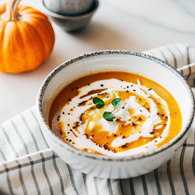 Thai Coconut Pumpkin Soup