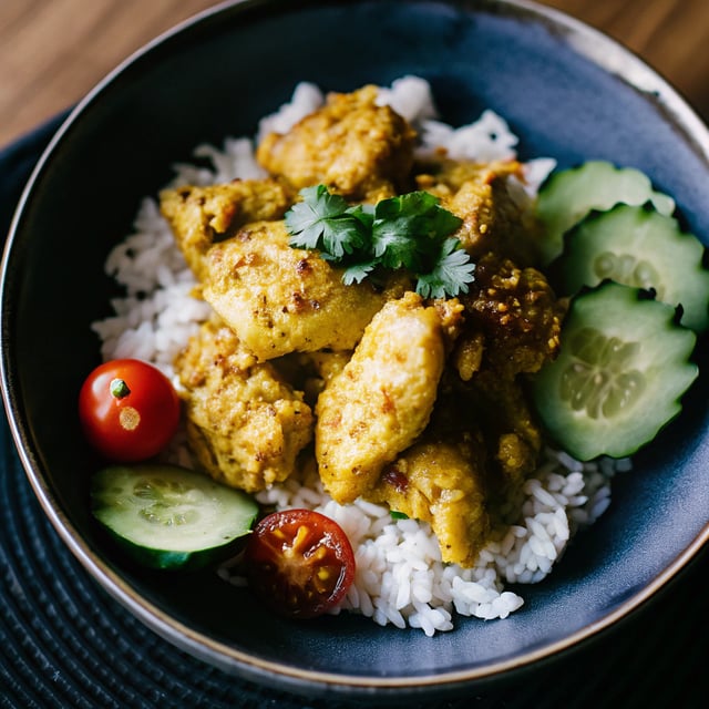 Thai Turmeric Chicken (Gai Yang Khamin)
