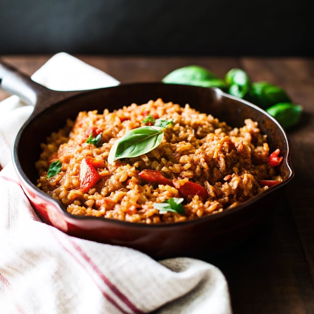 Tomato Basil Rice