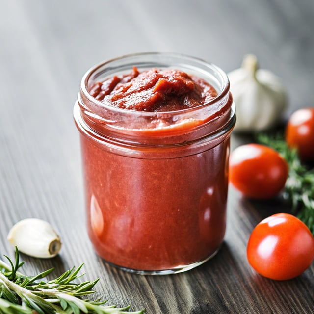 Tomato paste replacement for canned tomato