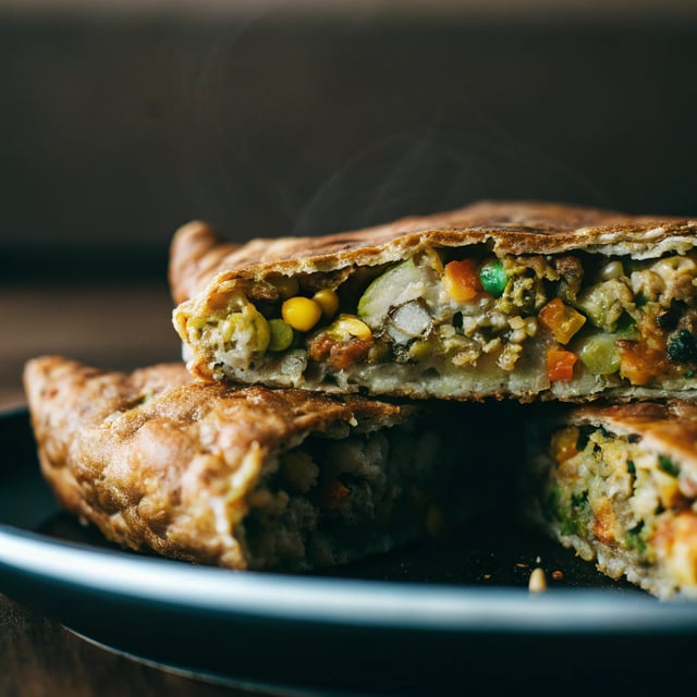 Vegetable Samosa Pie