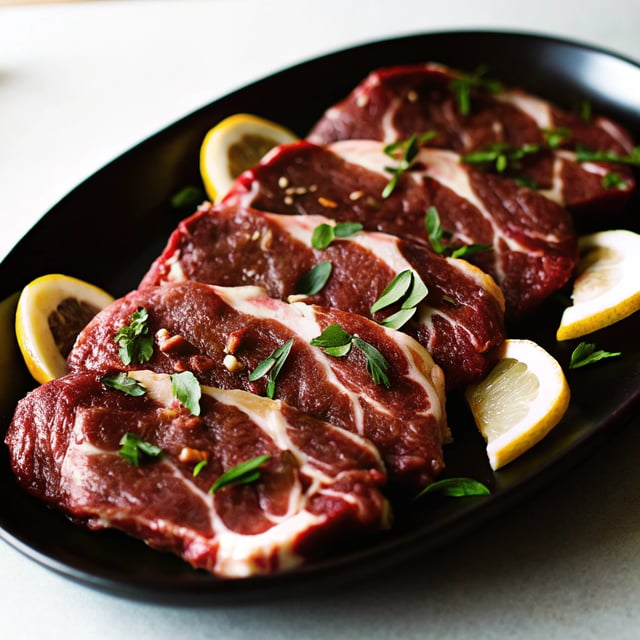 Vietnamese Lemongrass Pork steaks (tenderised!)