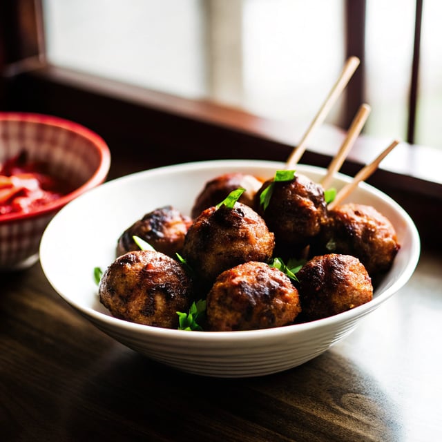Vietnamese Pork Meatballs for Banh Mi