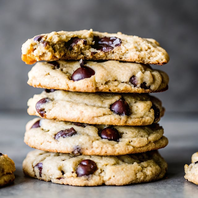 Bakery-Style Peanut Butter Chocolate Chip Cookies