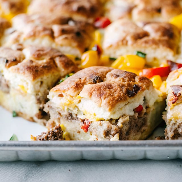 Biscuit Breakfast Casserole