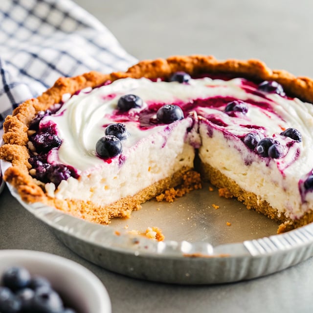 Blueberry Cream Cheese Pie