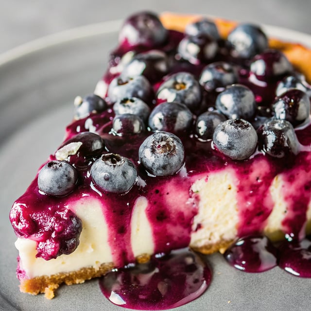 Blueberry Sauce Topping