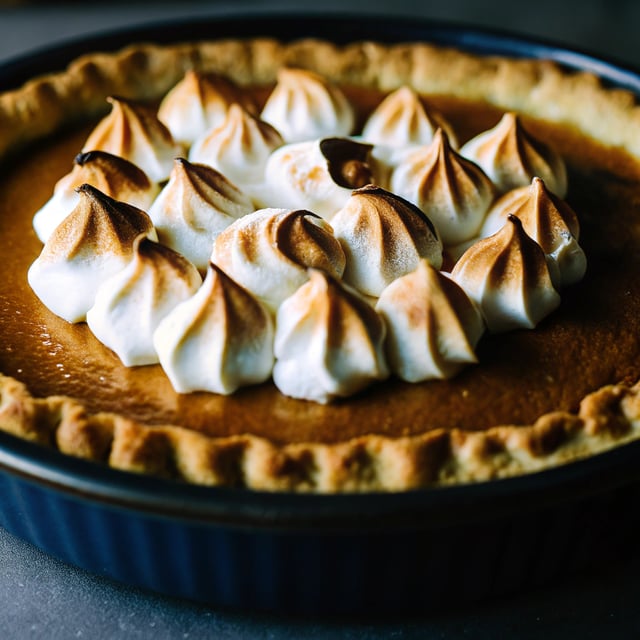 Bourbon Sweet Potato Pie (with Marshmallow Topping)