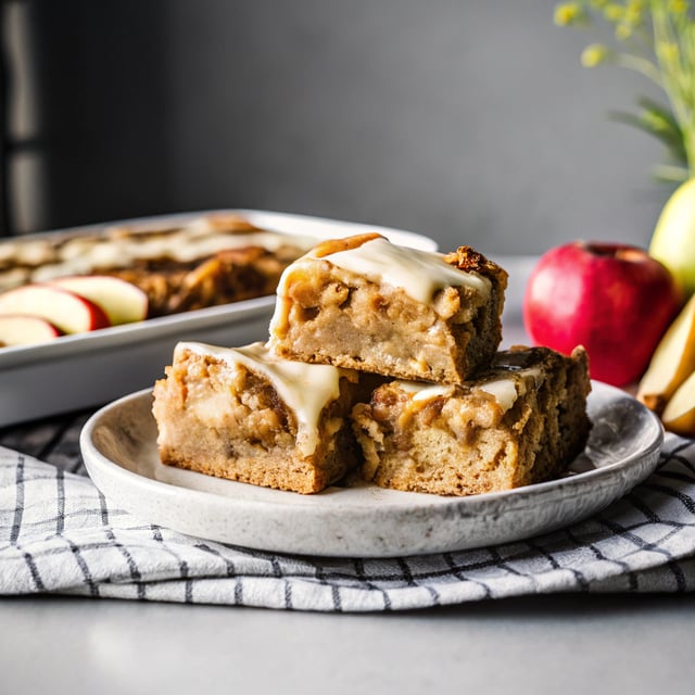 Brown Butter Apple Blondies