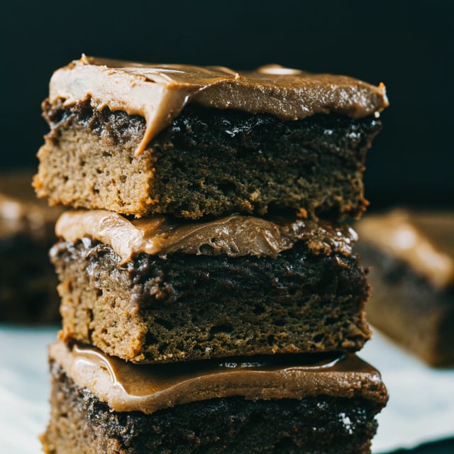 Chewy Fudgy Frosted Brownies