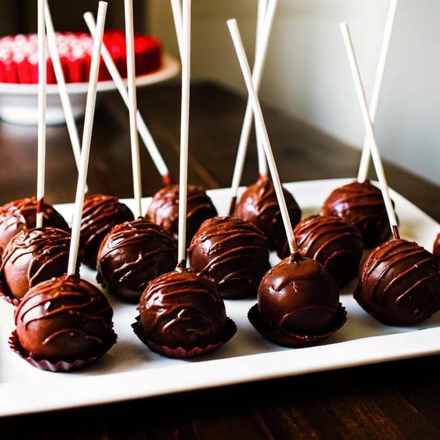 Chocolate Cake Pops (Recipe + Video)
