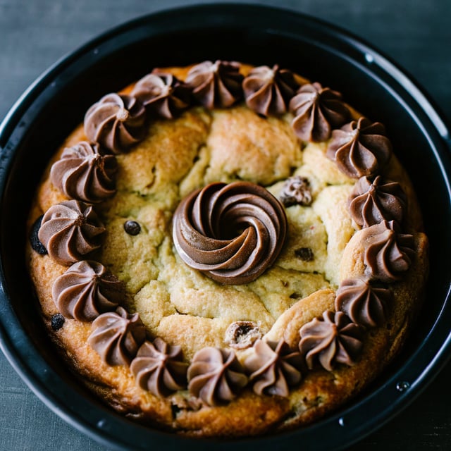Chocolate Chip Cookie Cake