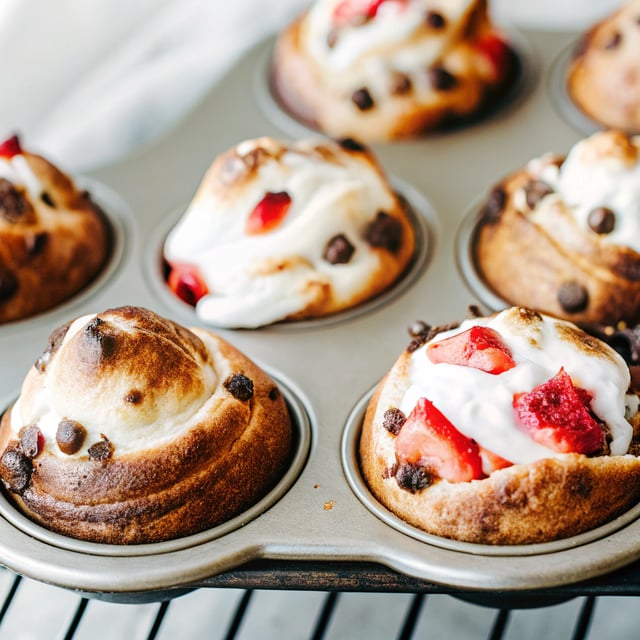 Chocolate Covered Strawberry Muffins