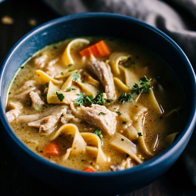 Creamy Chicken Noodle Soup