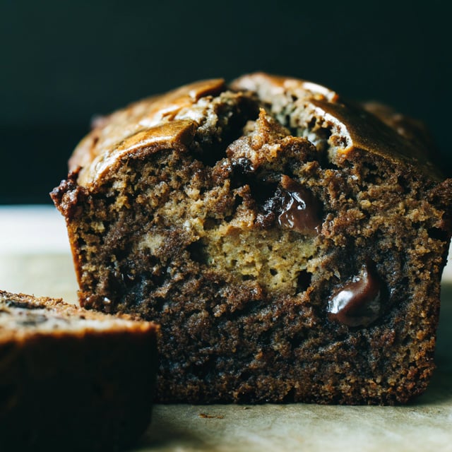Double Chocolate Banana Bread