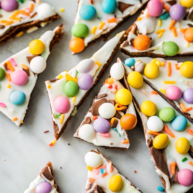 Easter Desserts: Bunny Bark