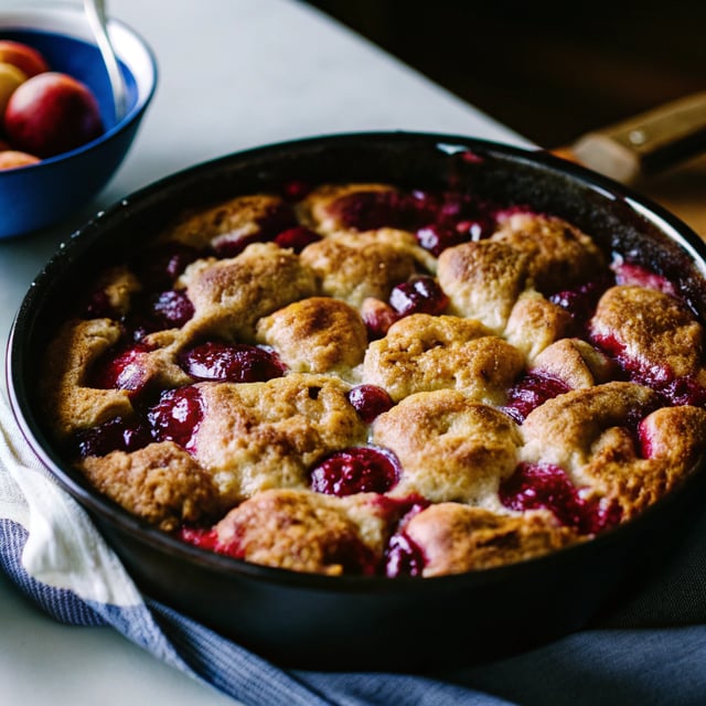 Easy Cherry Cobbler