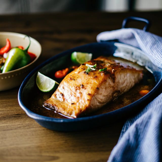 Easy Honey Chipotle Salmon