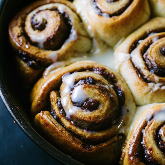 Giant Cinnamon Roll Cake