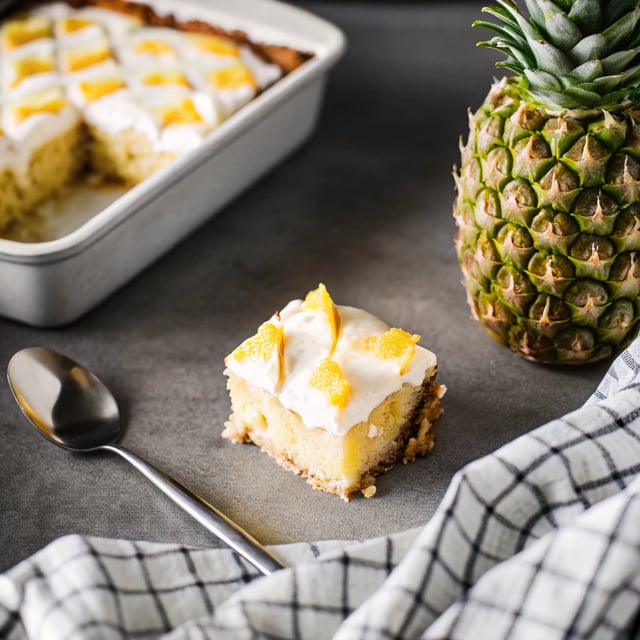 Greek Yogurt Pineapple Bars