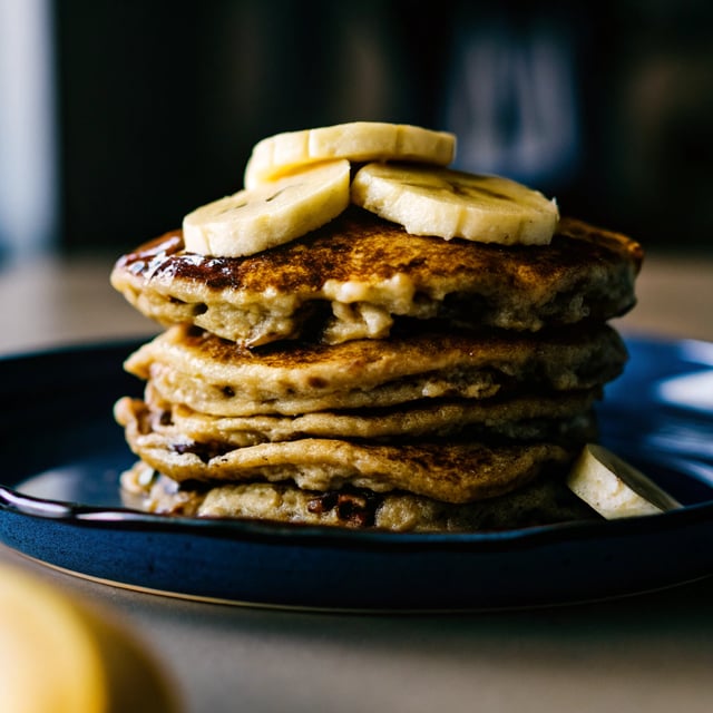Healthy Banana Pancakes