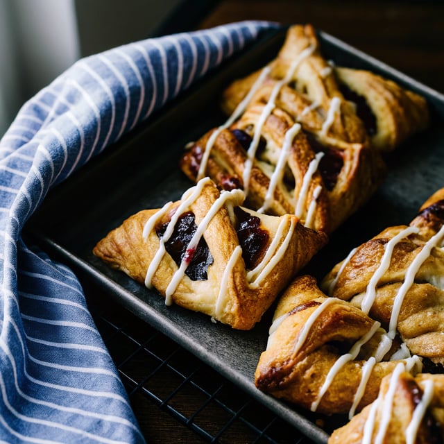 Homemade Breakfast Danish Pastries