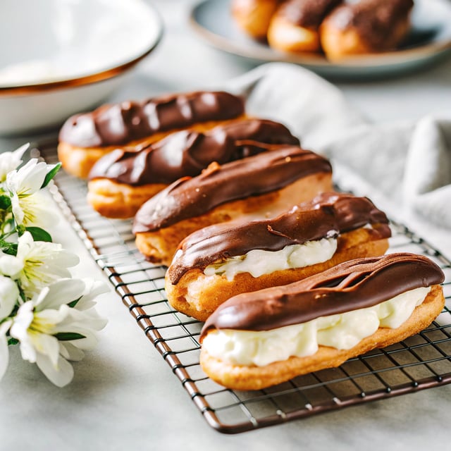 Homemade Eclairs