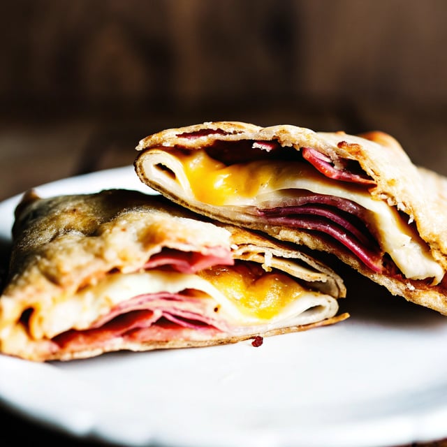 Homemade Ham & Cheese Pockets