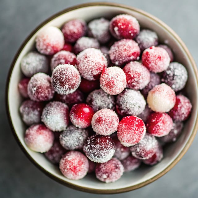 How to Make Sugared Cranberries