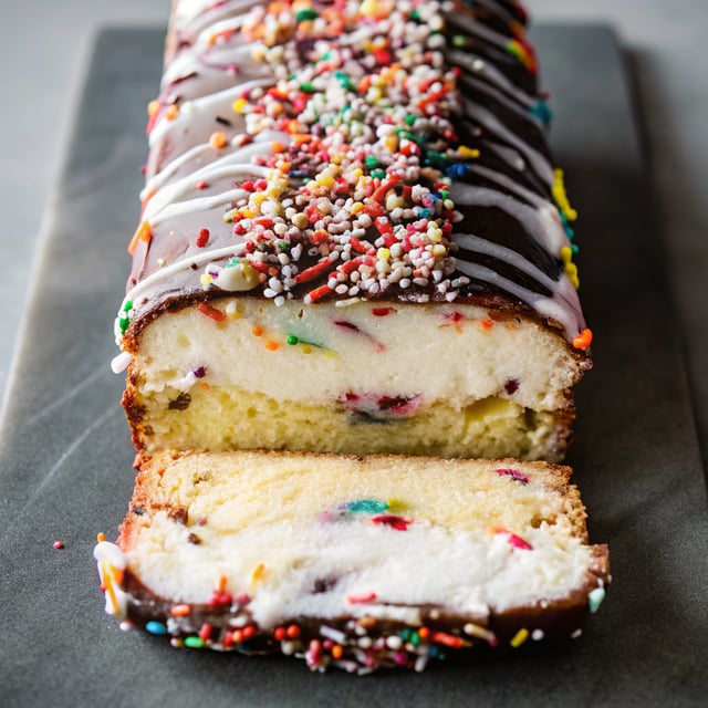 Ice Cream Loaf Cake