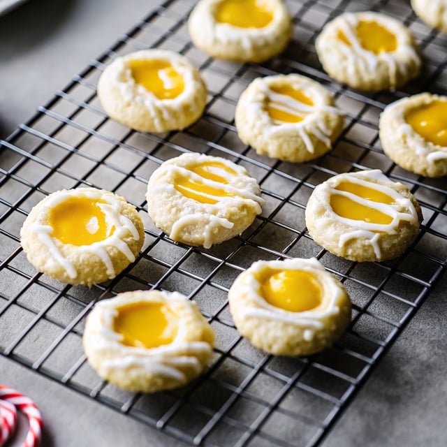 Lemon Thumbprint Cookies