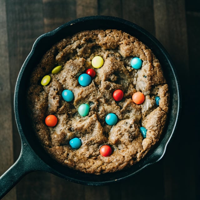 M&M’S® Chocolate Chip Skillet Cookie