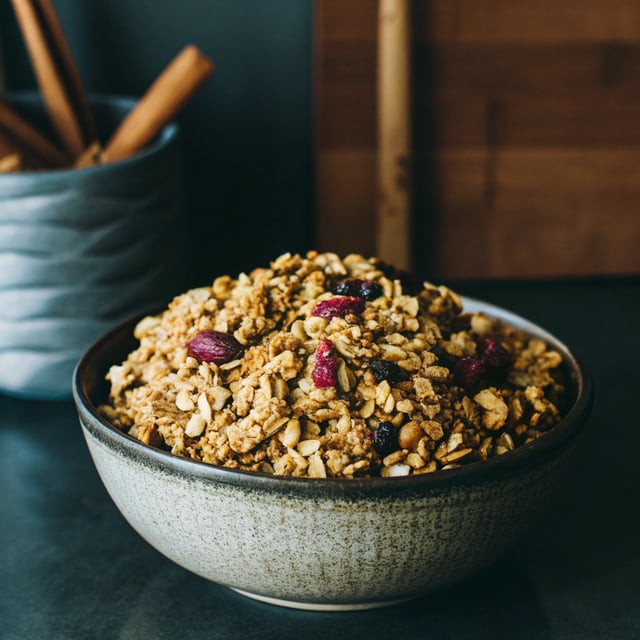Maple Almond Cranberry Granola