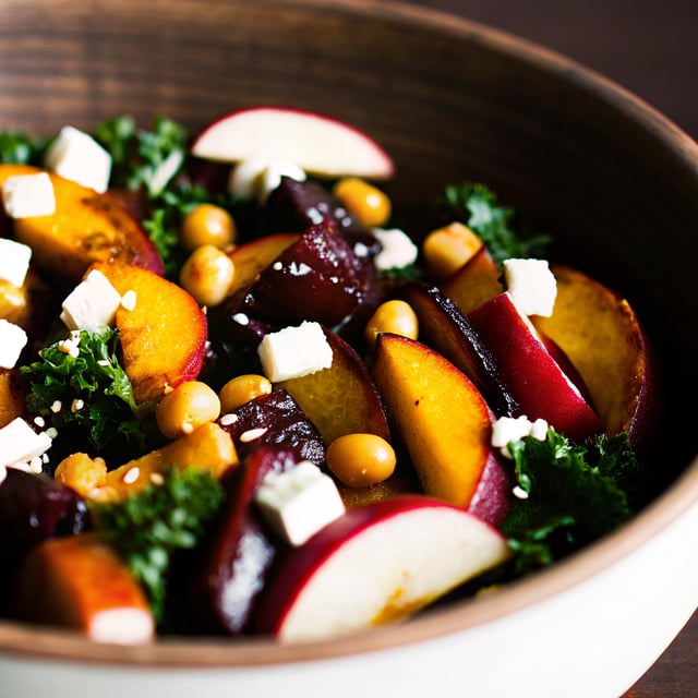 Maple-Roasted Squash & Kale Salad