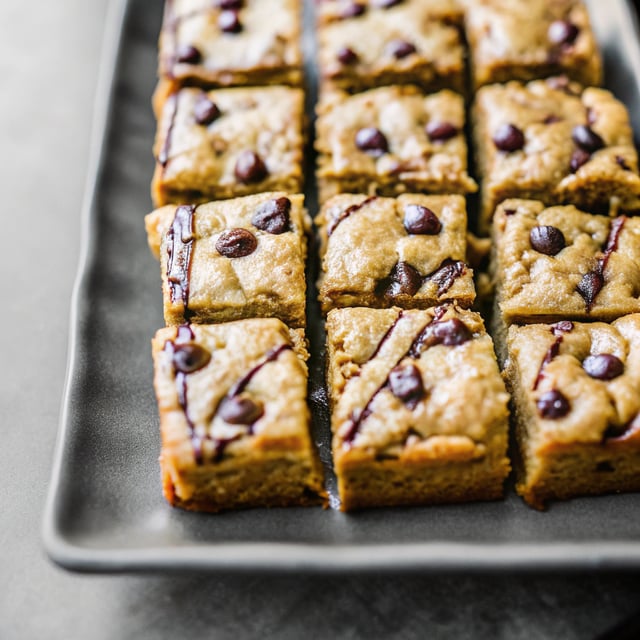 Milk Chocolate Mocha Blondies