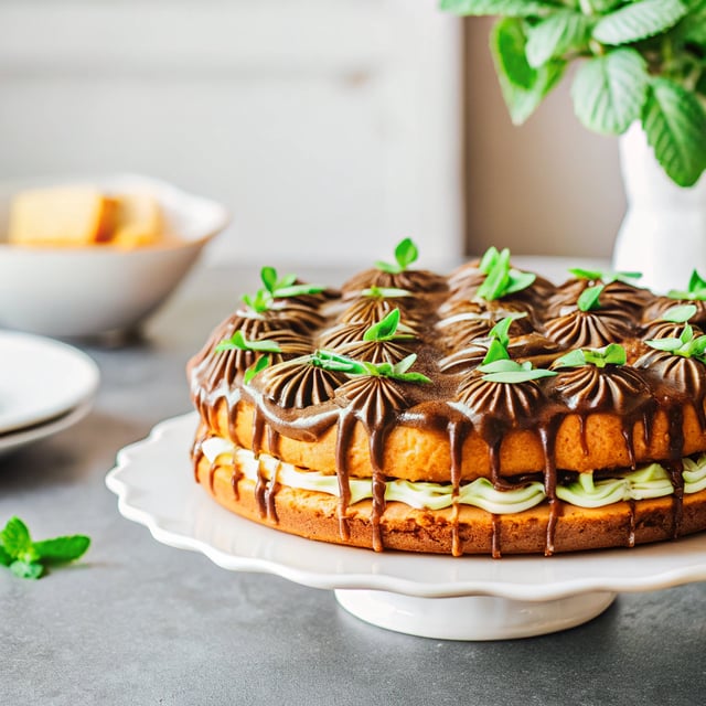 Mint Chocolate Cake