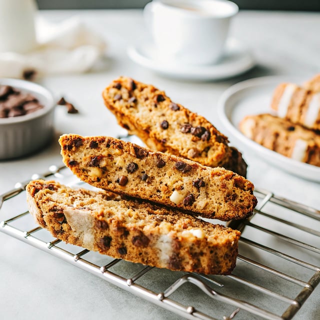 Mocha Chip Biscotti