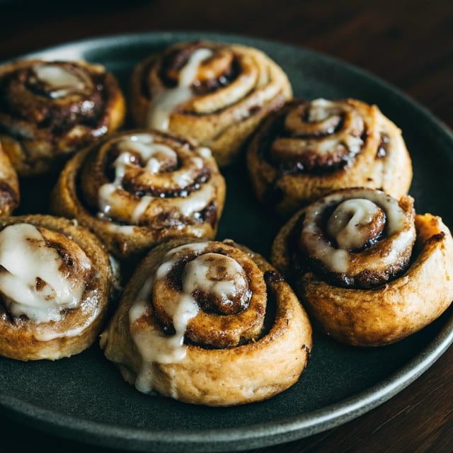 No-Yeast Cinnamon Roll Biscuits