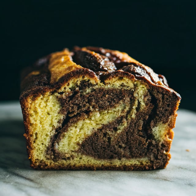 Nutella Swirl Pound Cake