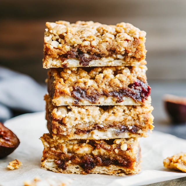 Oatmeal Fig Bars