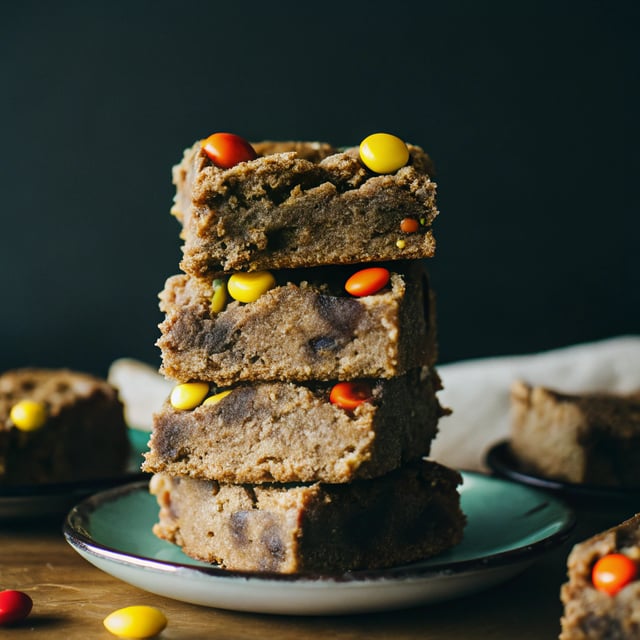 Peanut Butter Blondies