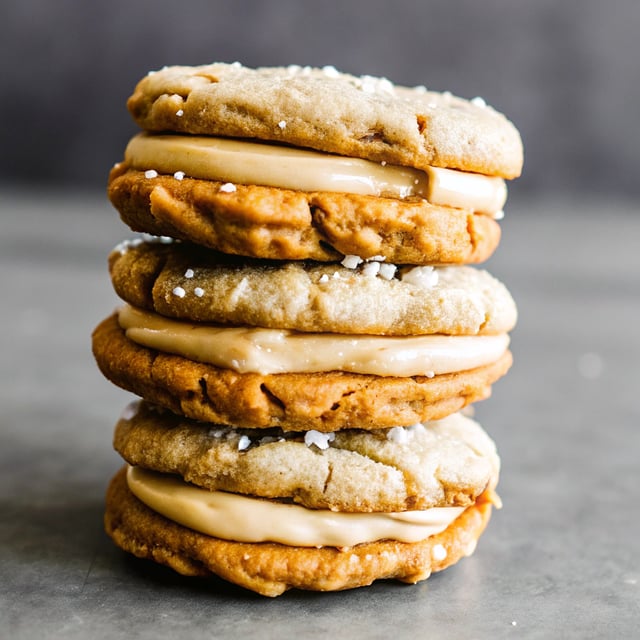 Peanut Butter Cookie Sandwiches