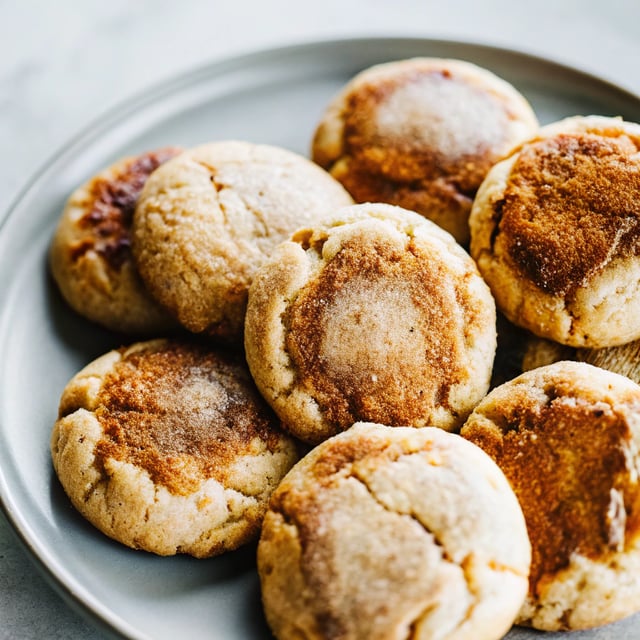 Peanut Butter Snickerdoodles