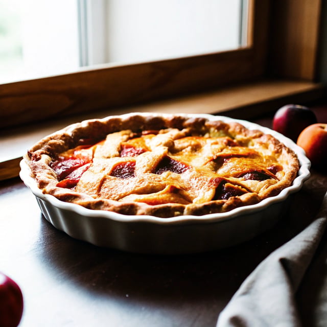 Perfect Peach Pie