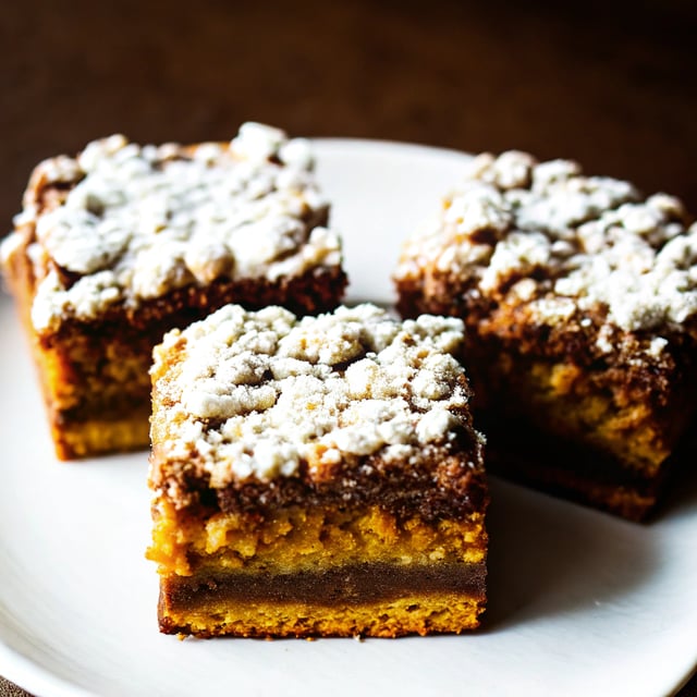 Pumpkin Streusel Bars