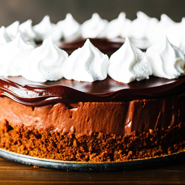 Sky High Chocolate Mousse Pie