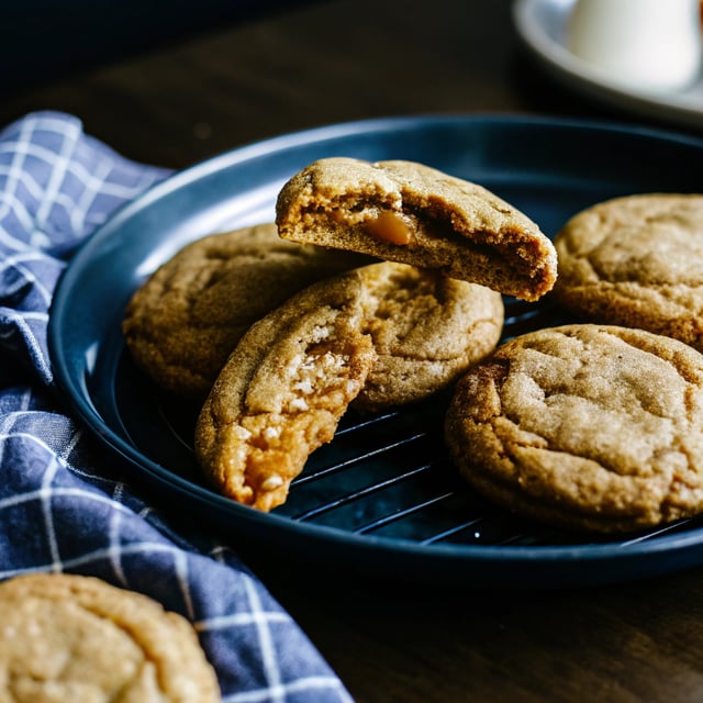 Soft Caramel Snickerdoodles