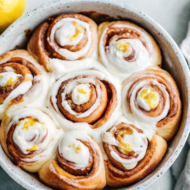 Soft & Fluffy Lemon Sweet Rolls