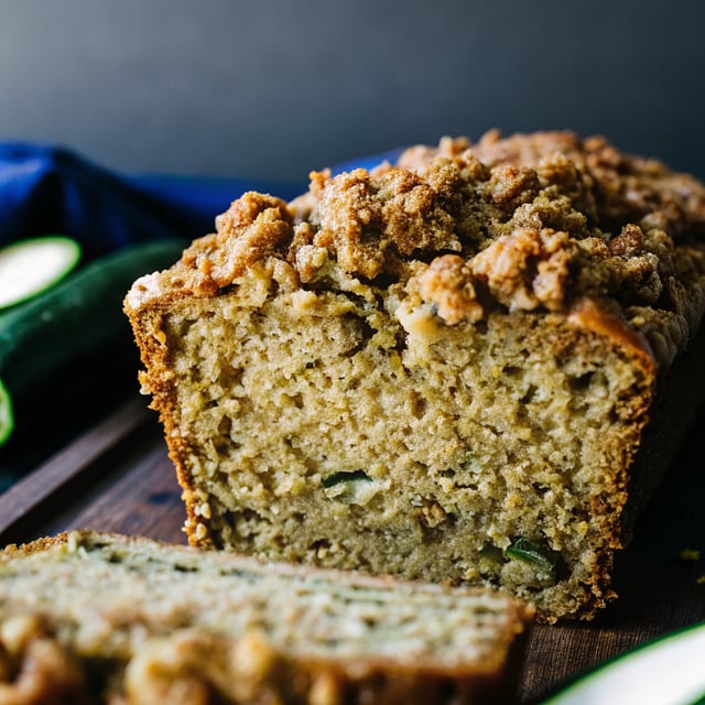 Award-Winning Zucchini Bread with Brown Sugar Streusel
